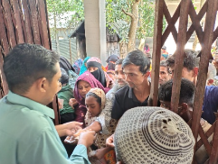 EID Food distribution to poor families at Katadia, Tongibari, 5