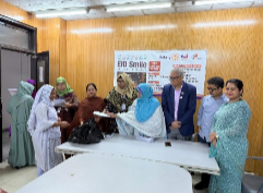 EID Smile multi club project (Distribution of Eid food items to 50 daily basis cleaners of MCHTI, Azimpur)